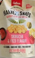 Mängden socker i Chickpea Baked Crisps - Siracha & Yuzu Flavour