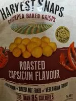 Mängden socker i Roasted Capsicum Flavour Chickpea Baked Crisps