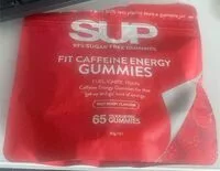 Mängden socker i Fit caffeine energy gummies