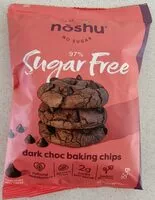 Mängden socker i Dark Choc Baking Chips