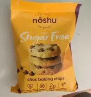 Mängden socker i Sugar free choc baking chips