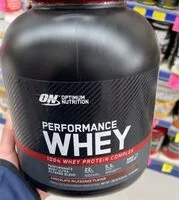 Mängden socker i 100% performance whey protein