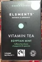 Mängden socker i Vitamin tea egyptian mint