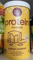 Mängden socker i Salted caramel protein powder