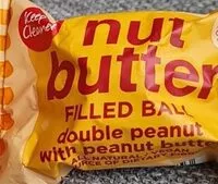 Mängden socker i Nut butter filled ball
