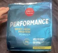 Mängden socker i Whey high pretein powder