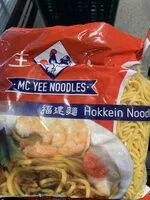Mängden socker i MC Yee Noodles - Hokkein Noodles