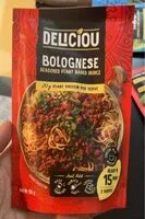 Mängden socker i Bolegnese