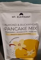 Mängden socker i Almond and buckwheat pancake mix