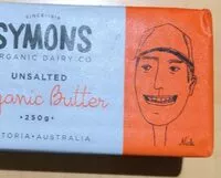 Mängden socker i Unsalted organic butter