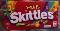 Mängden socker i Fruits skittles