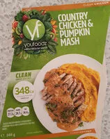 Mängden socker i country chicken and pumpkin mash
