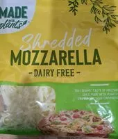 Mängden socker i Dairy free mozzarella