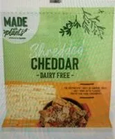 Mängden socker i Shredded cheddar