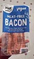 Mängden socker i Meat-free bacon
