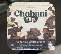 Mängden socker i Cookies & Cream Crunch