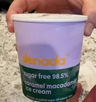 Mängden socker i Caramel macadamia ice cream