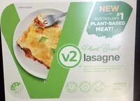 Mängden socker i V2 Plant Based Lasagne