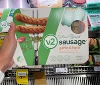 Mängden socker i Plant based sausage garlic & herb