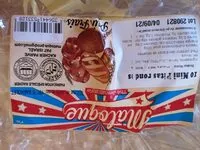 Mängden socker i 10 mini pitas rondes