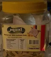 Mängden socker i Roasted salt white sunflower seeds