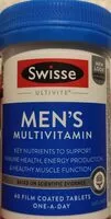 Mängden socker i Mens Multivitamin