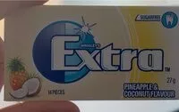 Mängden socker i Extra Pineapple & Coconut gum