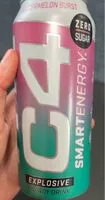 Mängden socker i C4 Smart Energy Watermelon Burst