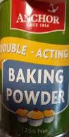 Mängden socker i baking powder
