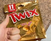 Mängden socker i twix