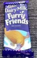Mängden socker i Dairy milk furry friends