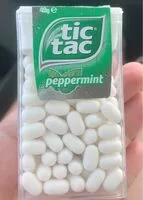 Mängden socker i Tic Tac Peppermint