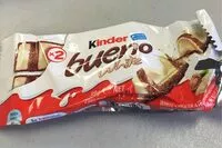 Mängden socker i Kinder bueno white