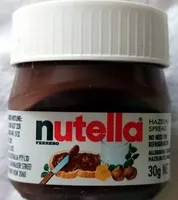 Mängden socker i Nutella
