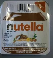 Mängden socker i nutella