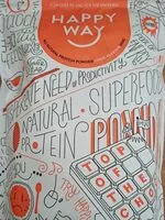 Mängden socker i Happy Way Chocolate Protein Powder