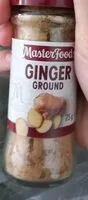Mängden socker i Ginger ground