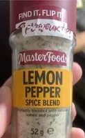 Mängden socker i Lemon pepper spice blend