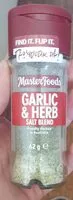 Mängden socker i Garlic and herb salt blend
