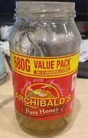Mängden socker i ARCHIBALDS Pure Honey