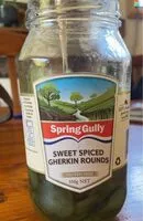 Mängden socker i Sweet spiced gheekin rounds