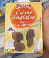 Mängden socker i Creme anglaise