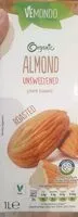 Mängden socker i organic almond