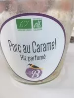 Mängden socker i Porc au caramel riz parfumé