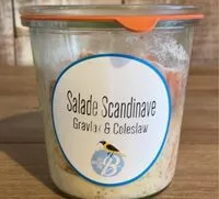 Mängden socker i Salade scandinave gravlax & coleslaw