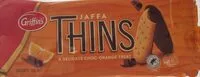 Mängden socker i Jaffa Thins