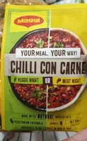 Mängden socker i Chilli con carne