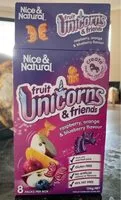 Mängden socker i Fruit unicorns