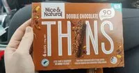 Mängden socker i Double Chocolate Thins