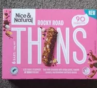 Mängden socker i THINS Rocky Road